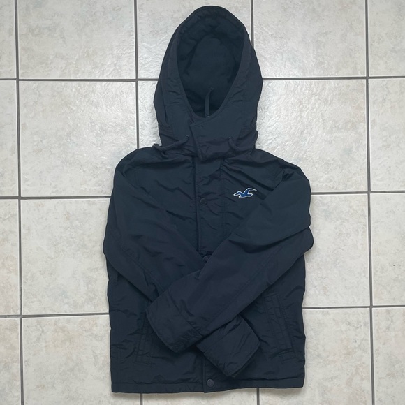Hollister Other - Hollister Winter Jacket Navy Blue Small